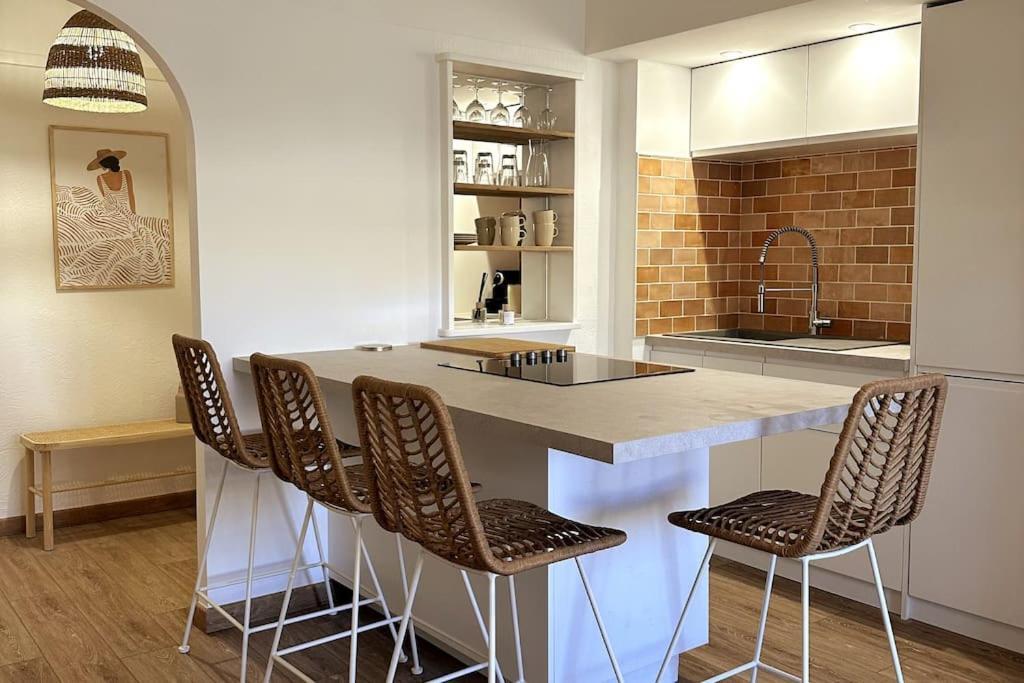 Chez Joan, Apt De Standing, 4 Prs, A 300M Des Plages Antibes Exterior photo